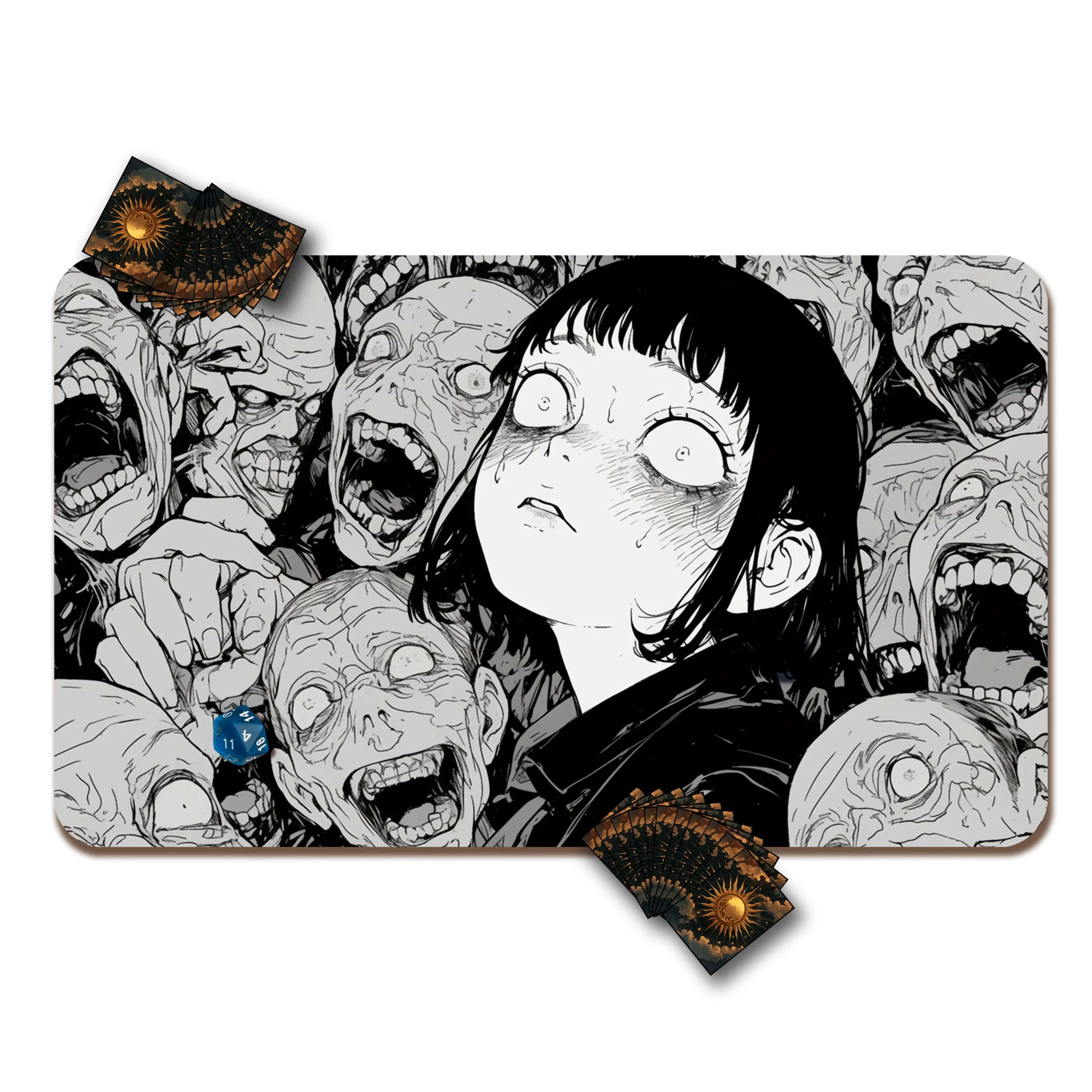 mtg playmat Junji lto Art Style