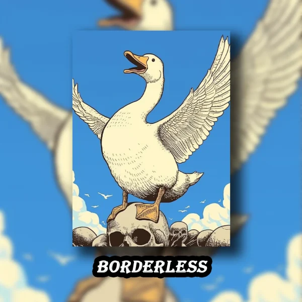 Art Card Sleeves - Skull Goose - Image 3